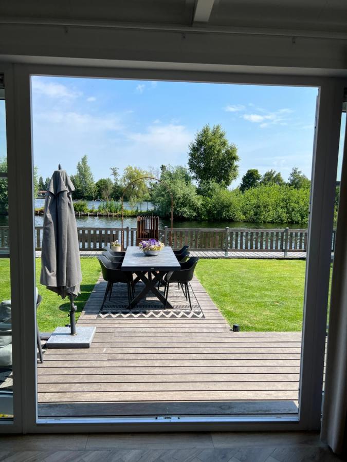 New - Private Residence With Sauna - On A Lake Near Amsterdam Vinkeveen Esterno foto